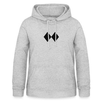 Urkomischer Vintage altmodischer Bergsport - Frauen Hoodie - Hellgrau meliert - Vorne - AI Model Female 172 light (172cm)