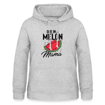 Humorvoll fürsorglich Special Dedicated Fond - Frauen Hoodie - Hellgrau meliert - Vorne - AI Model Female 172 light (172cm)