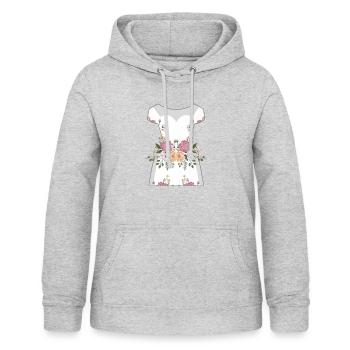 Hilarious Wedding Dresses Proposals Mockery - Women's Hoodie - light heather grey - Front - AI Model Female 172 light (172cm)