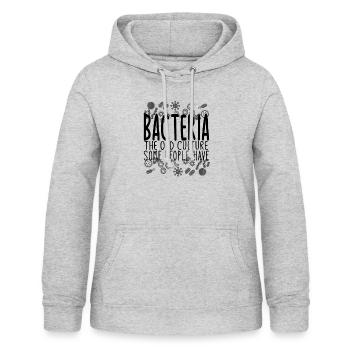 Hilarious Bacteriologists Professors Sarcastic - Women's Hoodie - light heather grey - Front - AI Model Female 172 light (172cm)