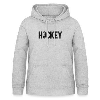 Field Hockey Hockey - Frauen Hoodie - Hellgrau meliert - Vorne - AI Model Female 172 light (172cm)