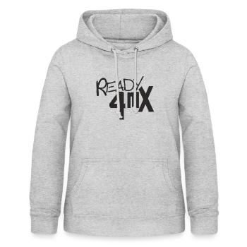 Ready for nothing - Women's Hoodie - light heather grey - Front - AI Model Female 172 light (172cm)