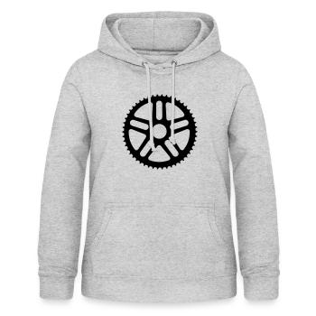 Gear - Women's Hoodie - light heather grey - Front - AI Model Female 172 light (172cm)