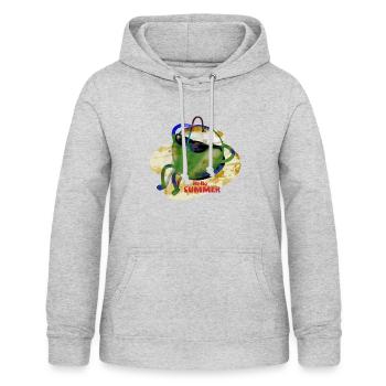 Coconut 01 - Women's Hoodie - light heather grey - Front - AI Model Female 172 light (172cm)