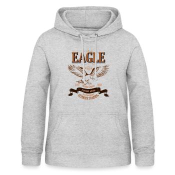 American Eagle Tee shirt Légende Mojo Design - Sweat à capuche Femme - gris clair chiné - Devant - AI Model Female 172 light (172cm)