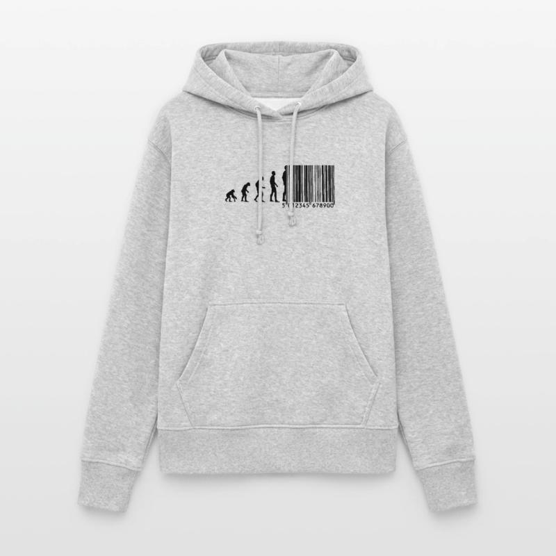 Evolution Barcode Sweat à capuche Femme