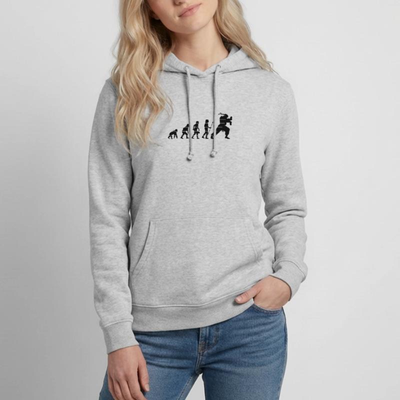 menschliche Evolution oder Hadouk Frauen Hoodie