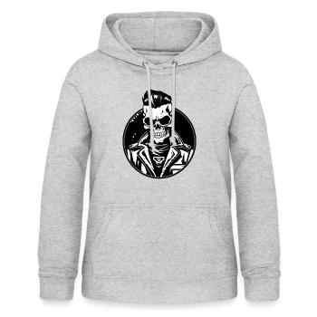 Rider - Women's Hoodie - light heather grey - Front - AI Model Female 172 light (172cm)