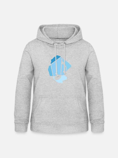 Musiker - Frauen Hoodie - Hellgrau meliert