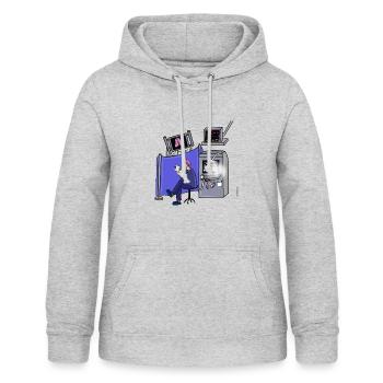 anesthetist - Women's Hoodie - light heather grey - Front - AI Model Female 172 light (172cm)