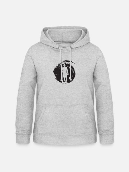 Uppercut Boxing - Frauen Hoodie - Hellgrau meliert