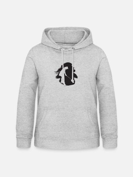 Golf Golf Golf - Frauen Hoodie - Hellgrau meliert