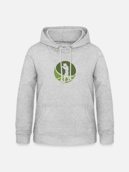 Boxkampf Boxing Boxer - Frauen Hoodie - Hellgrau meliert