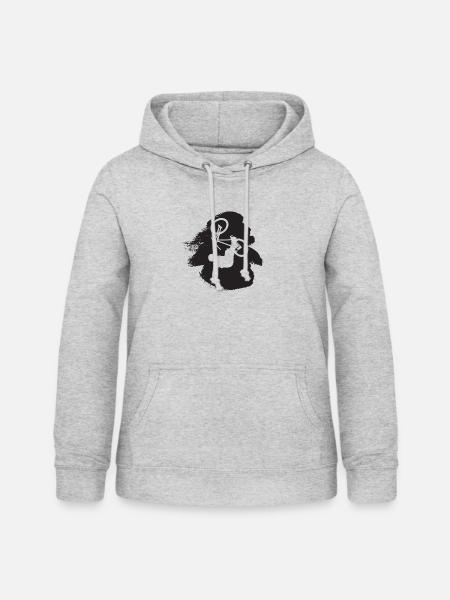 Mountainbiking Mountainbiking Mountainbiking - Frauen Hoodie - Hellgrau meliert