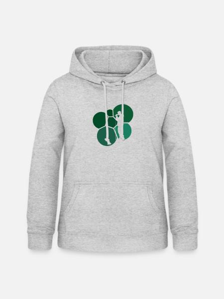 Beatboxing Streetmind Beatboxing - Frauen Hoodie - Hellgrau meliert