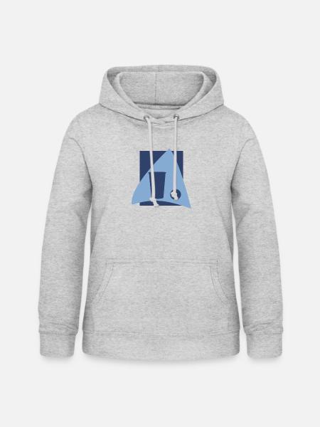 Partymonster Bierpong Bierpong - Frauen Hoodie - Hellgrau meliert