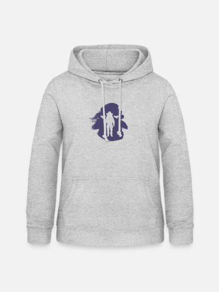 Beekeeping Imker Nektar - Frauen Hoodie - Hellgrau meliert