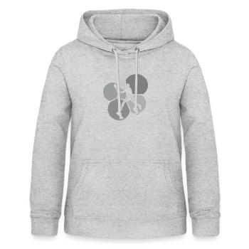 Squash Rackets Rackets Squash Players - Women's Hoodie - light heather grey - Front - AI Model Female 172 light (172cm)
