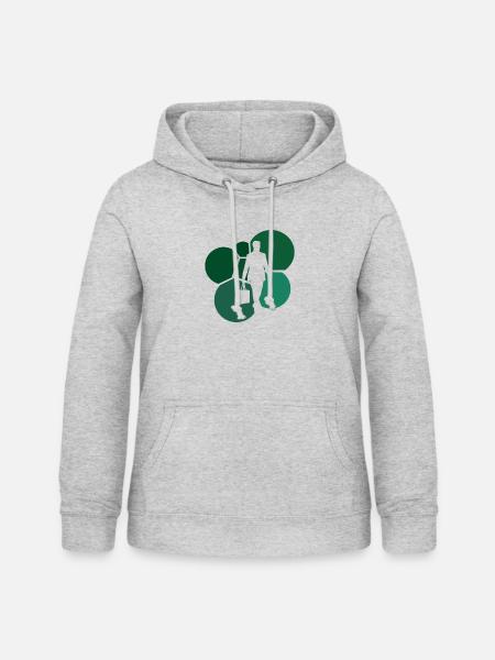 Banking Börse Banking - Frauen Hoodie - Hellgrau meliert