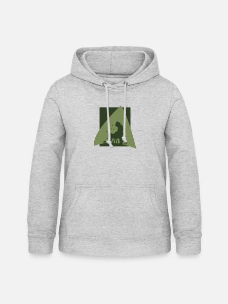 Beekeeping Honigbiene Biene - Frauen Hoodie - Hellgrau meliert