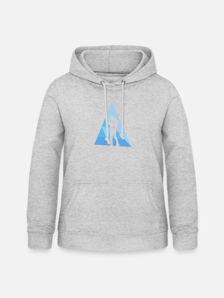Beatbox Beatboxer Djing - Frauen Hoodie - Hellgrau meliert