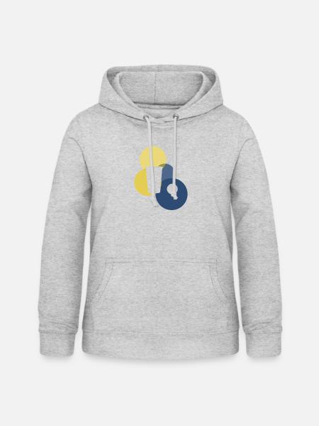 Party Partymonster Bierflasche - Frauen Hoodie - Hellgrau meliert