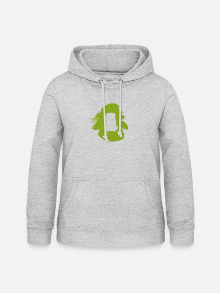Rucksack Rucksack Wanderer - Frauen Hoodie - Hellgrau meliert