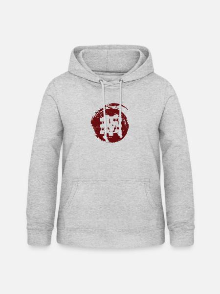 Cryptowährung Cryptocurrency Blockchain - Frauen Hoodie - Hellgrau meliert