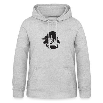 Molekül Chemisch Biochemie - Frauen Hoodie - Hellgrau meliert - Vorne - AI Model Female 172 light (172cm)