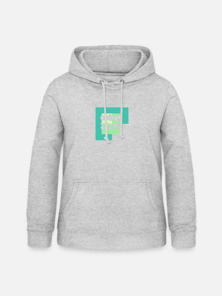 Numismatik Coins Münzen - Frauen Hoodie - Hellgrau meliert