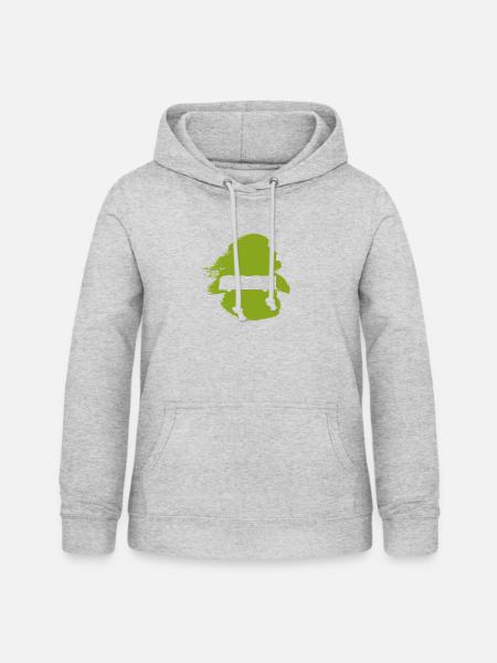 Busfahren Bus Fahrer - Frauen Hoodie - Hellgrau meliert