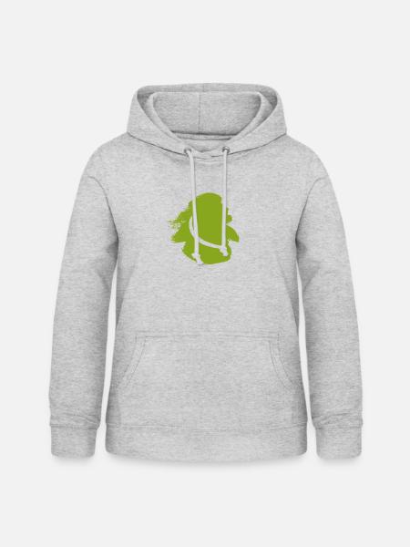 Wurfstock Wurf Boomerang - Frauen Hoodie - Hellgrau meliert