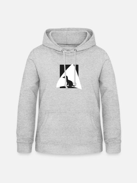 Fabel Kryptozoologie Fabel - Frauen Hoodie - Hellgrau meliert