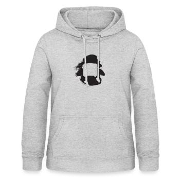 Busfahren Bus Transport - Frauen Hoodie - Hellgrau meliert - Vorne - AI Model Female 172 light (172cm)