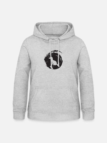 Märchen Fabel Einhorn - Frauen Hoodie - Hellgrau meliert