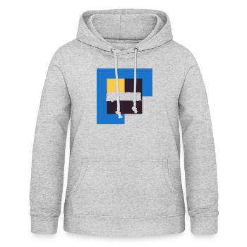 Busfahrer Transport Busfahren - Frauen Hoodie - Hellgrau meliert - Vorne - AI Model Female 172 light (172cm)
