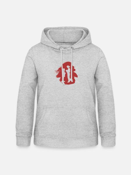 Grundschullehrer Schule - Frauen Hoodie - Hellgrau meliert