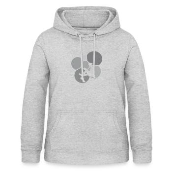 Buch Bildung Literatur - Frauen Hoodie - Hellgrau meliert - Vorne - AI Model Female 172 light (172cm)