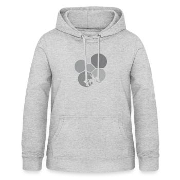 Cowboy Ranch - Frauen Hoodie - Hellgrau meliert - Vorne - AI Model Female 172 light (172cm)