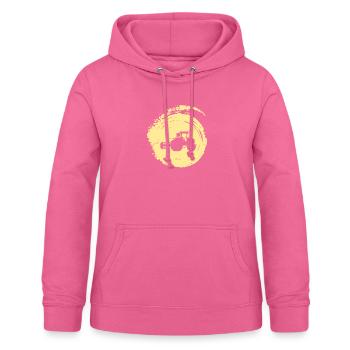 Landwirtschaft Mähdrescher Hof - Frauen Hoodie - Pink - Vorne - AI Model Female 172 light (172cm)