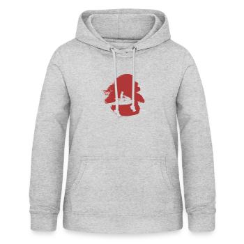 Water Sports Wakeskating - Women's Hoodie - light heather grey - Front - AI Model Female 172 light (172cm)