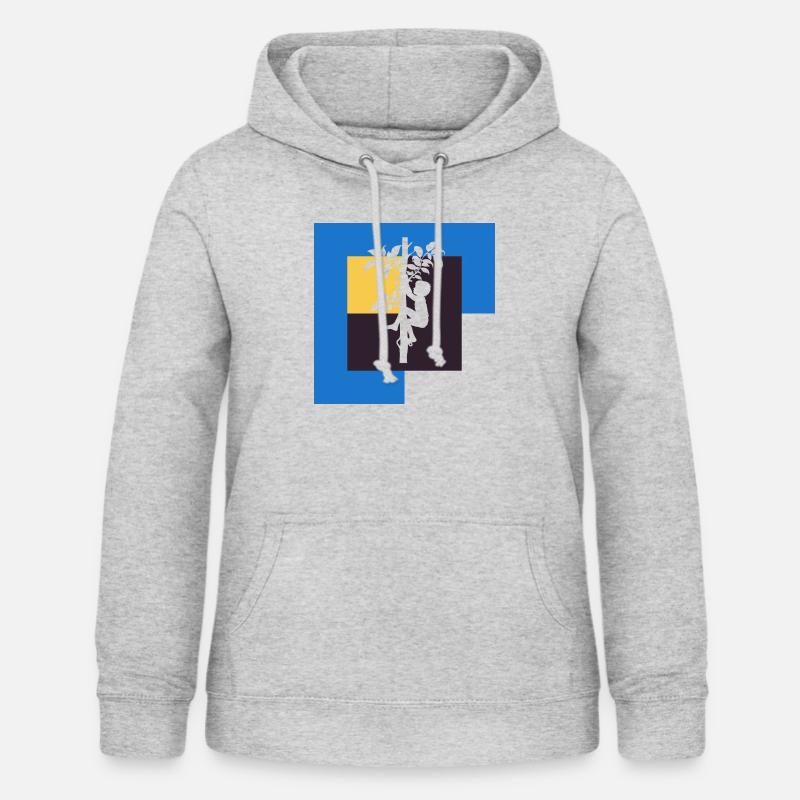 Kletterer Klettern Baumklettern - Frauen Hoodie - Hellgrau meliert