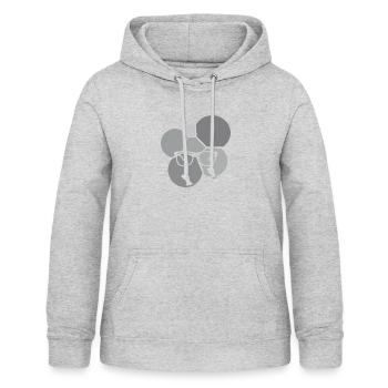 Lesen Leseratte - Frauen Hoodie - Hellgrau meliert - Vorne - AI Model Female 172 light (172cm)