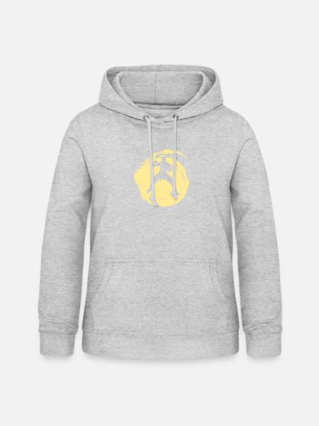 Mixed Martial Arts Capoeira - Frauen Hoodie - Hellgrau meliert