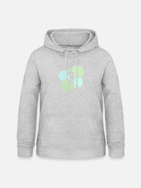 MMA Jitsu Mixed Martial Arts - Frauen Hoodie - Hellgrau meliert