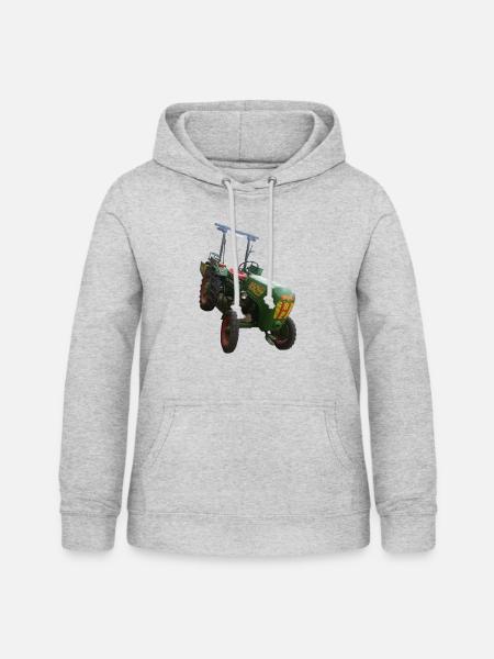 Holder B12 - Frauen Hoodie - Hellgrau meliert