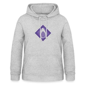 Avocado Frühstück Foodie - Frauen Hoodie - Hellgrau meliert - Vorne - AI Model Female 172 light (172cm)