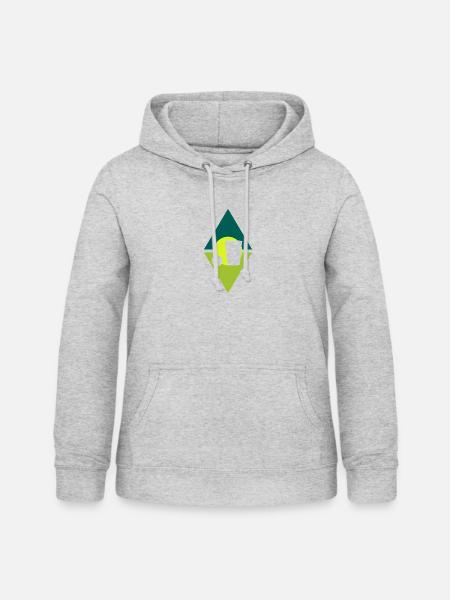 Beerpong Bier Party - Frauen Hoodie - Hellgrau meliert