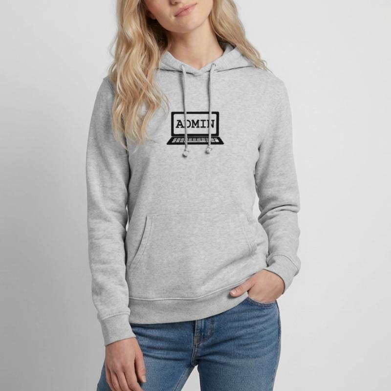 Admin Admin Admin System Sweat à capuche Femme