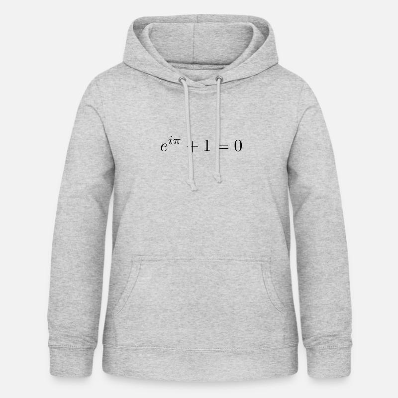 Euler's identity - Women's Hoodie - light heather grey